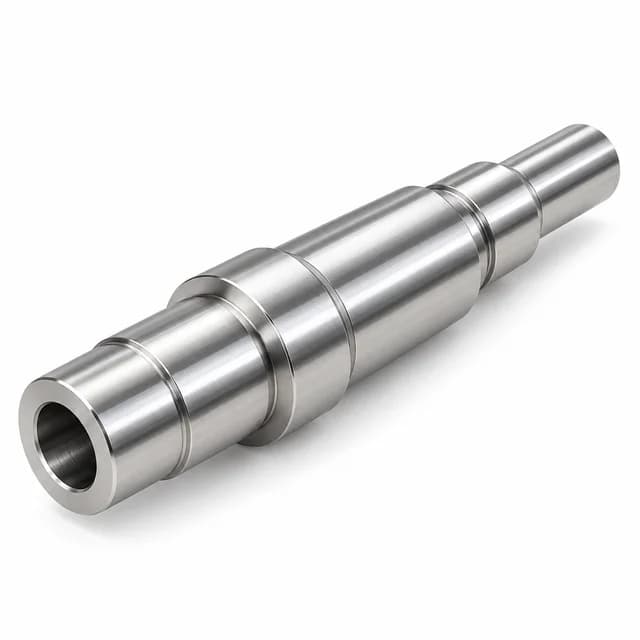 Stainless Steel Hollow Shafts with custom machined features