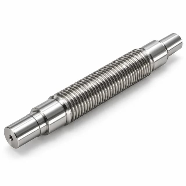 Stainless Steel Threaded Shafts with custom machined features