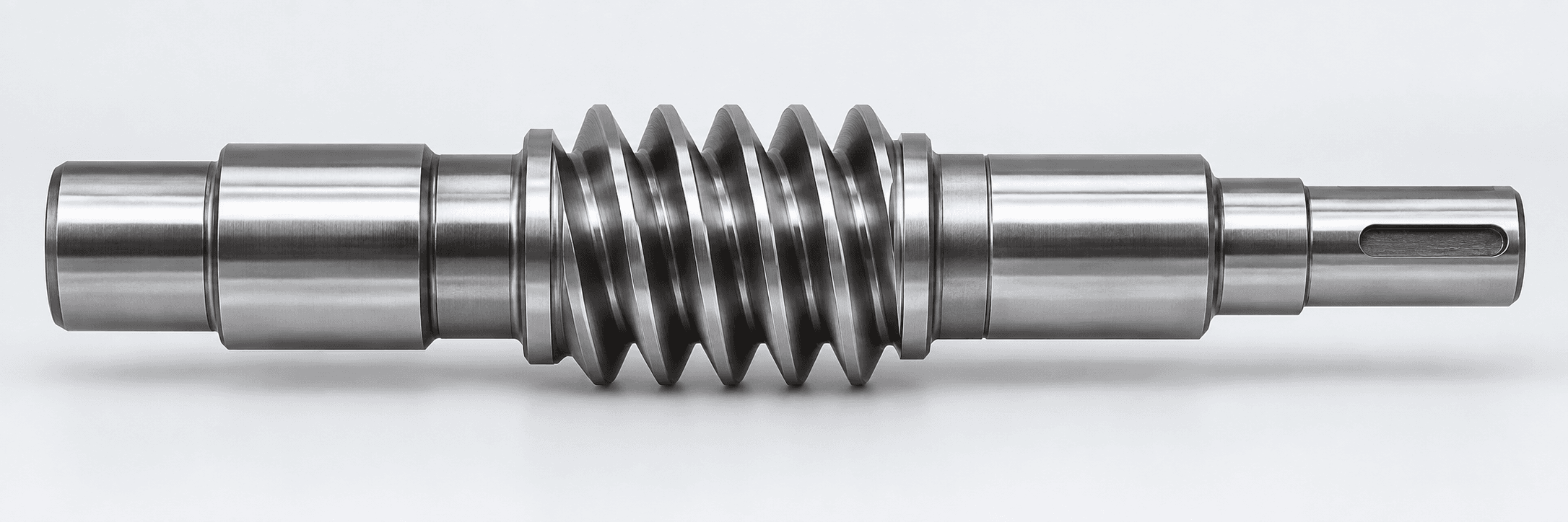 Shaft and worm geometry