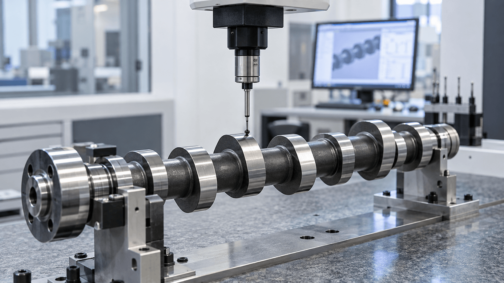 Custom camshaft lobe profile inspection