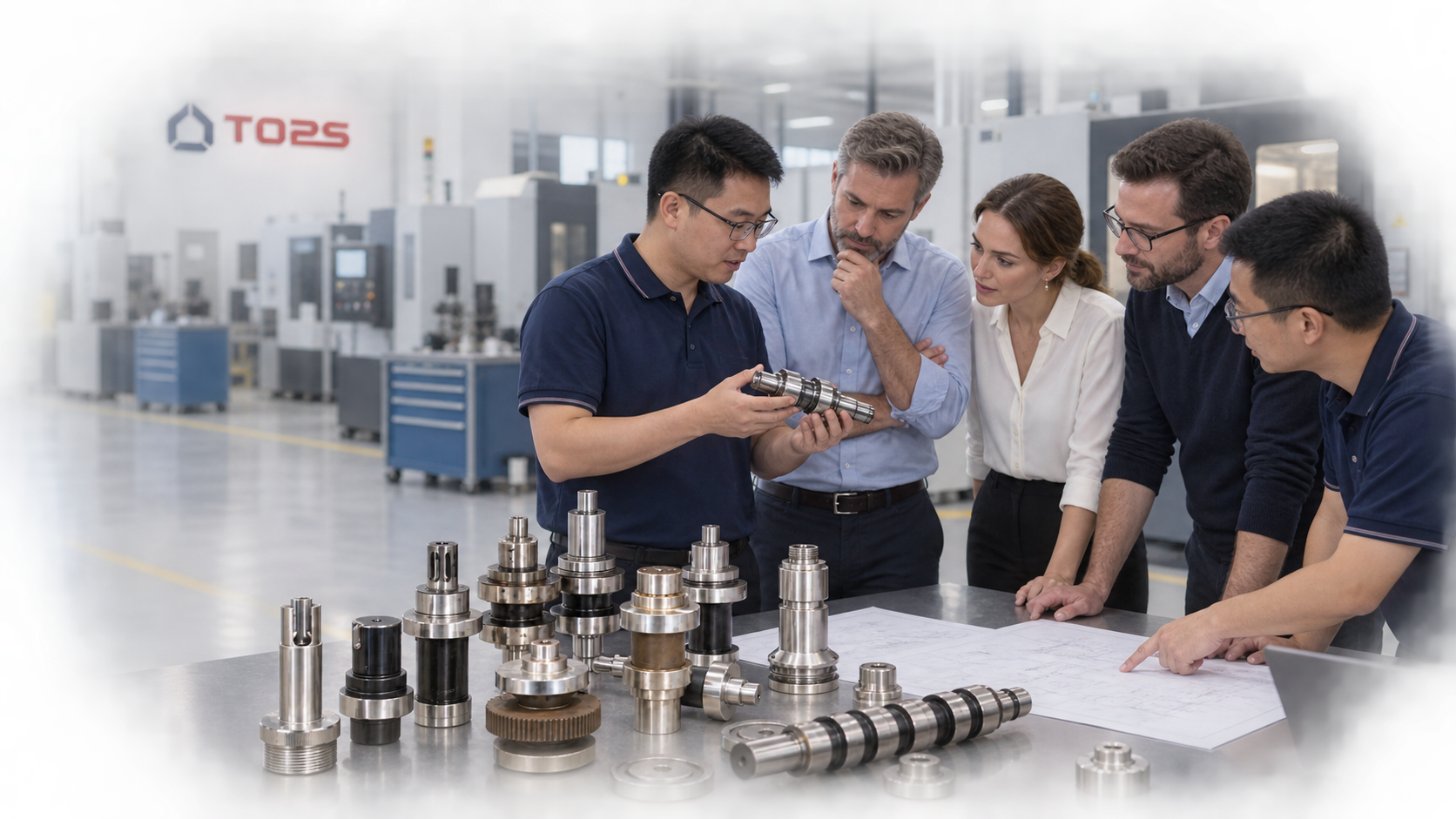 Factory visit and project discussion