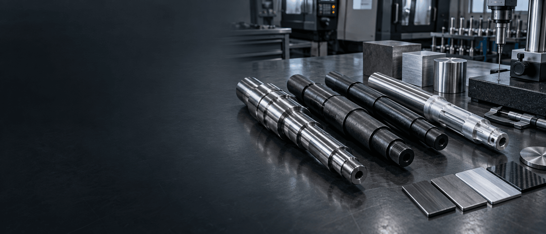 Materials for custom precision shaft manufacturing