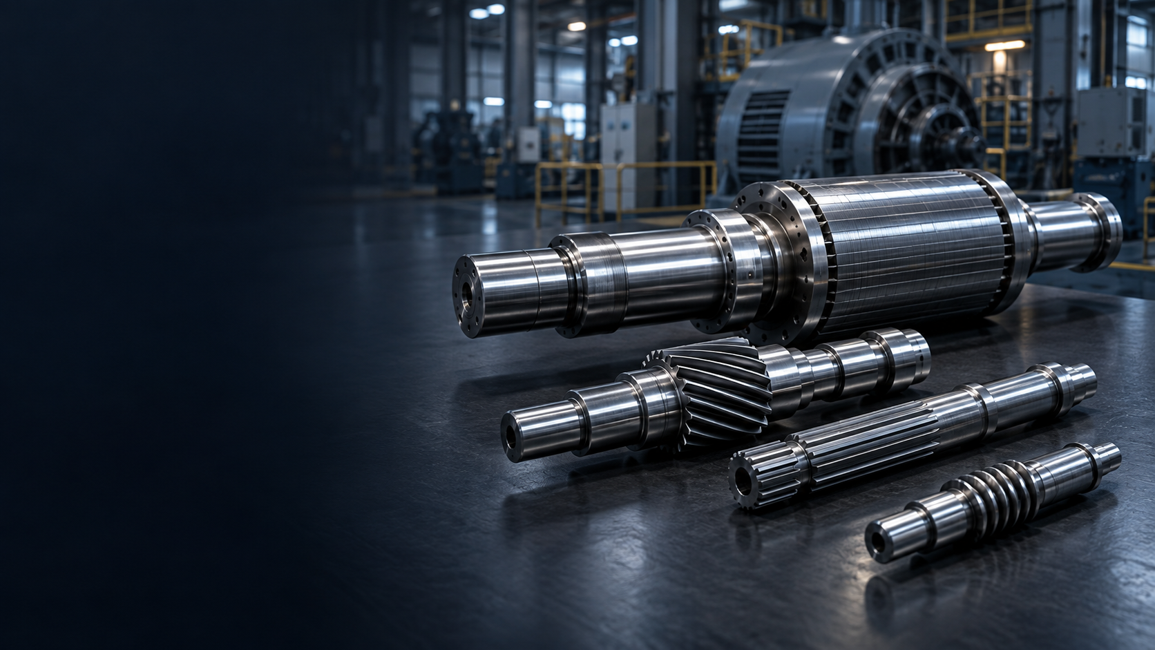 custom precision shafts for energy equipment manufactured by Topshaft