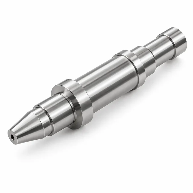 Stainless Steel Spindle Shafts with drawing-defined journals and end features