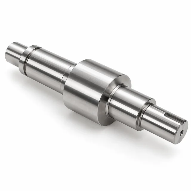 Stainless Steel Stepped Shafts with drawing-defined journals and end features